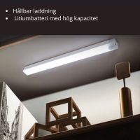 LED Motion Sensor Light Wireless LED Night Light Type C Rechargeable Light Cabinet Wardrobe Lamp Staircase Backlight For Kitchen